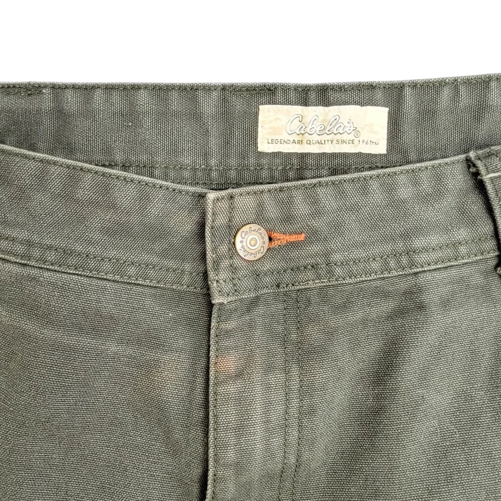 Cabelas Carpenter Jeans Shorts Mens Size 44 Lot of 2 Cotton Cargo‎ Work Utility